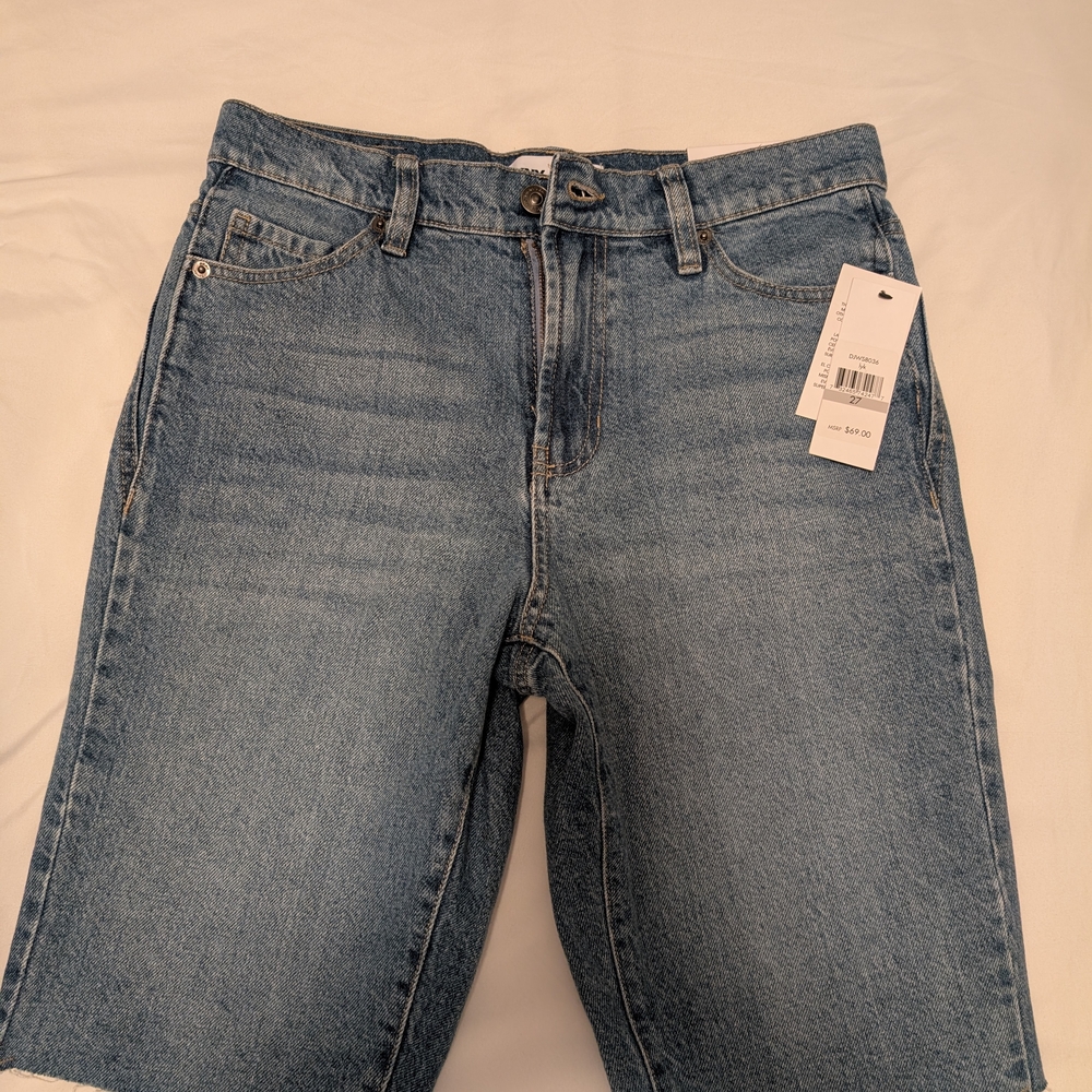 DKNY Women's Blue Jean Shorts